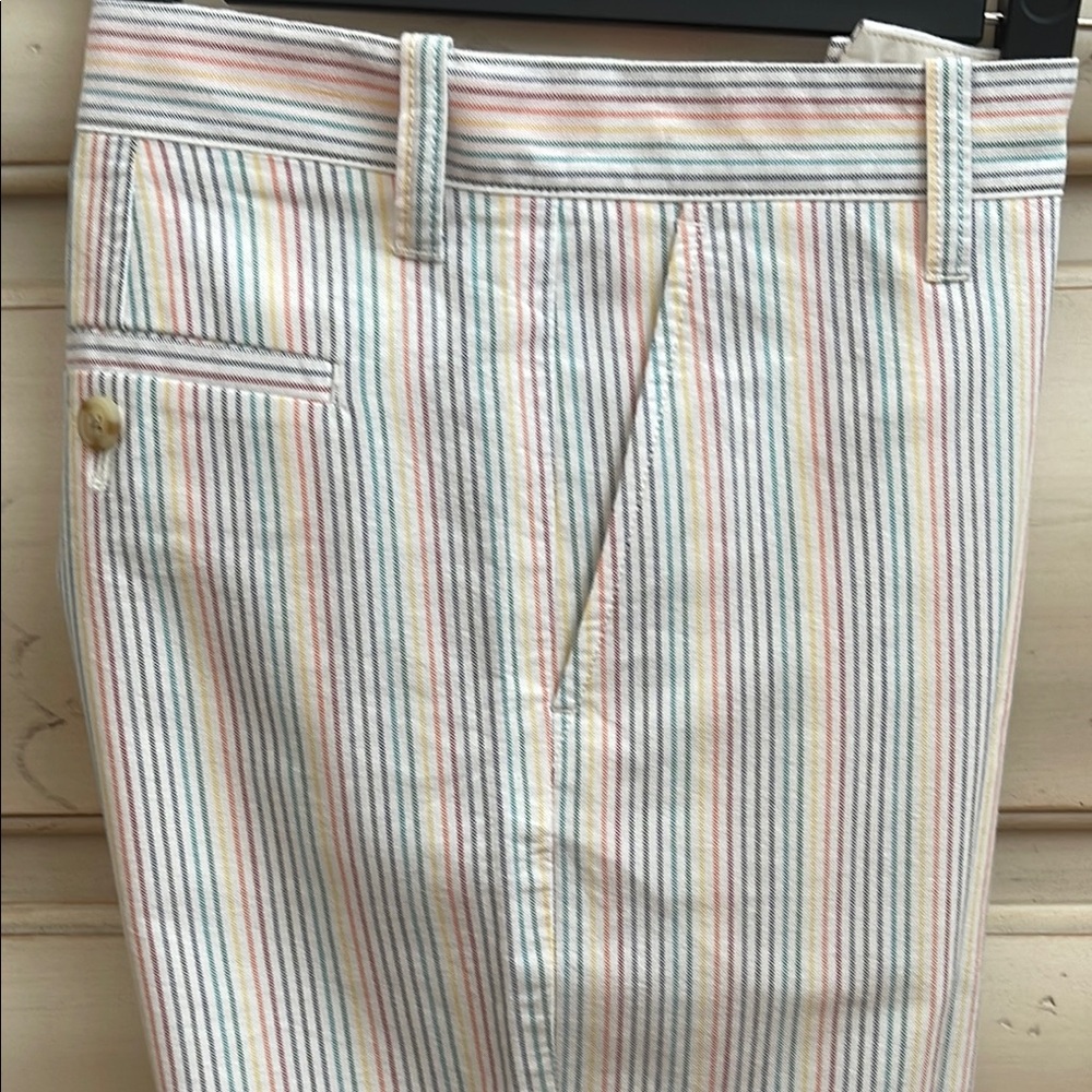 Crewcuts Rainbow Striped Shorts